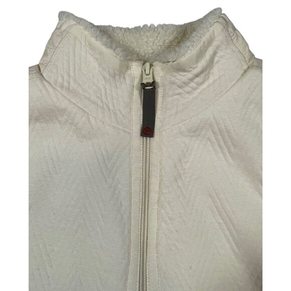 Talbots Faux Fur Lined Fleece Vest – Size Large - Picture 4 of 9